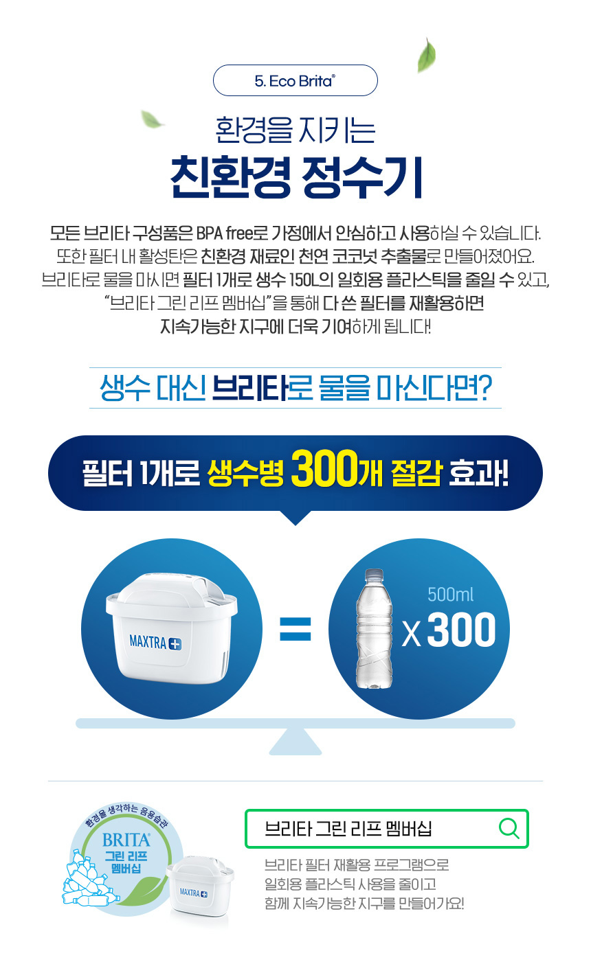 브리타 정수기 마렐라XL